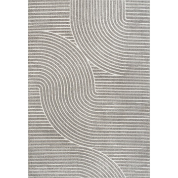 Skagen Minimalist Curve Geometric Area Rug